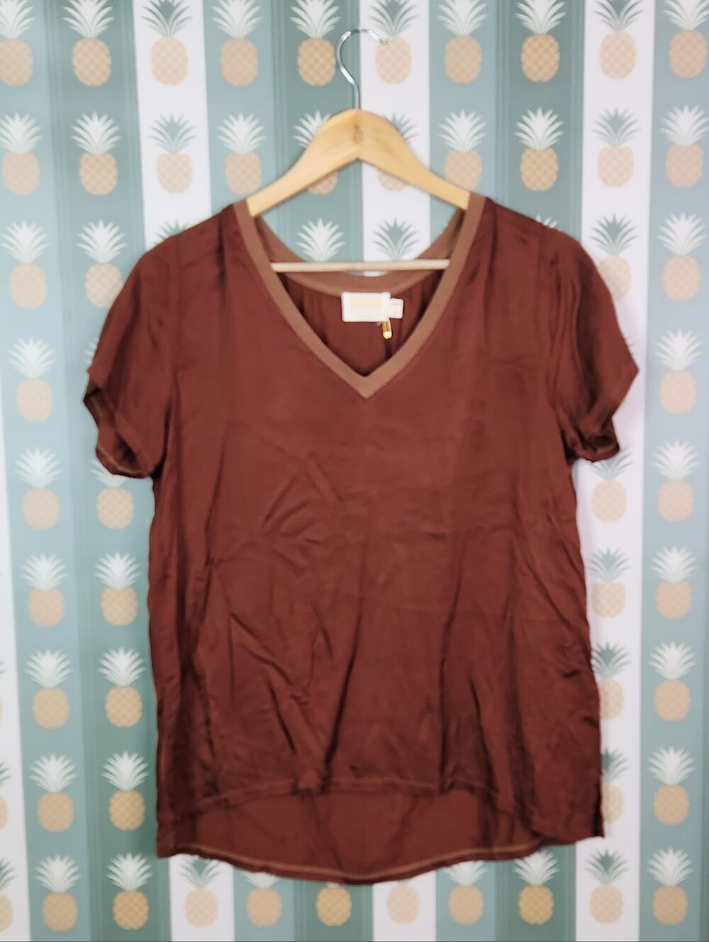 Nation Los Angeles June Sateen Top